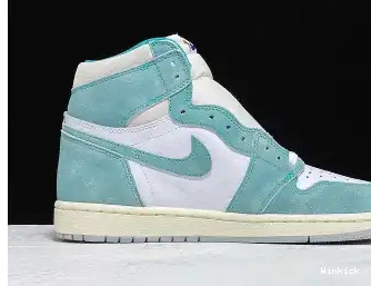 JORDAN 'TURBO AIR HIGH - RETRO JORDAN 555088-311 GREEN' AIR 1 - OG 0520